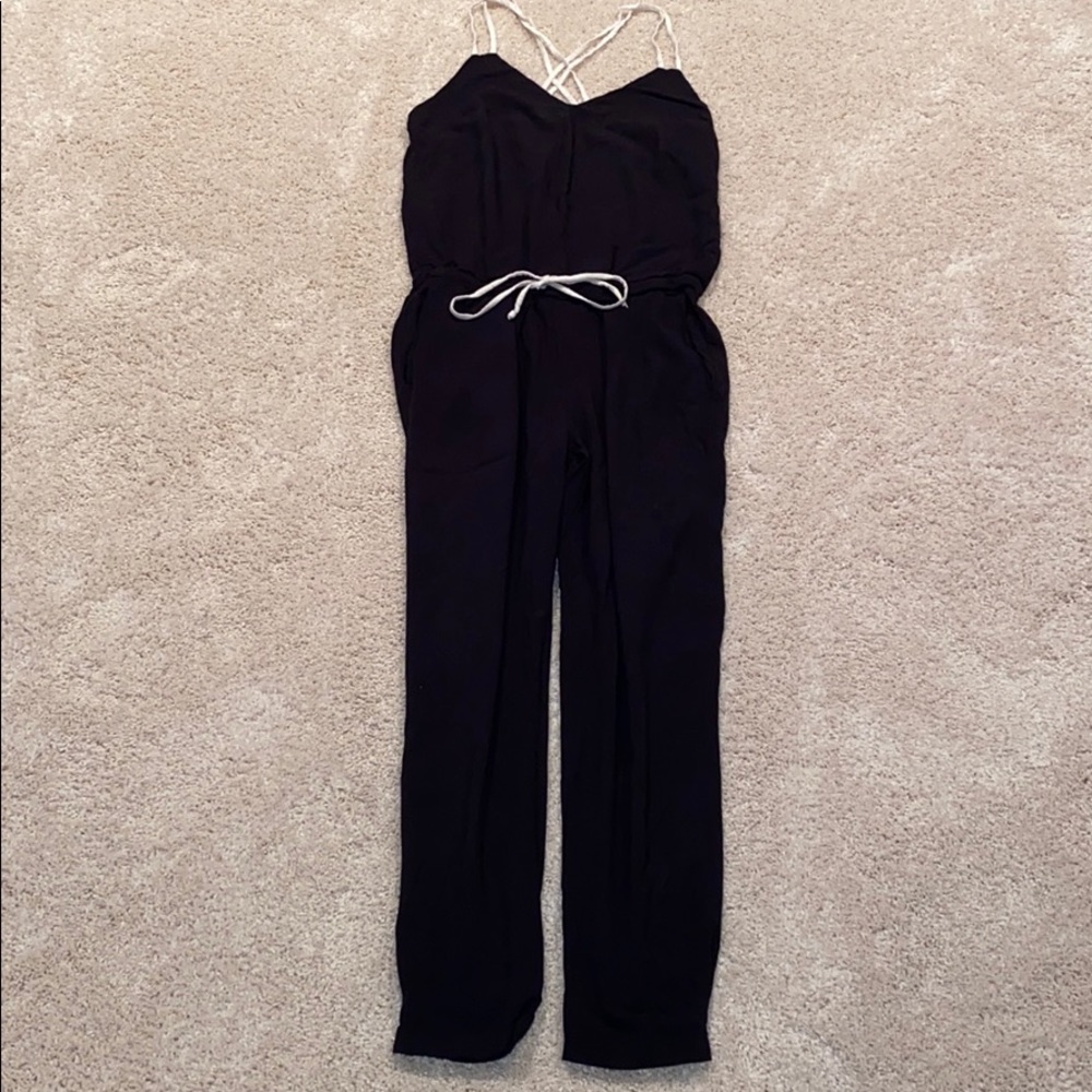 Black jumpsuit